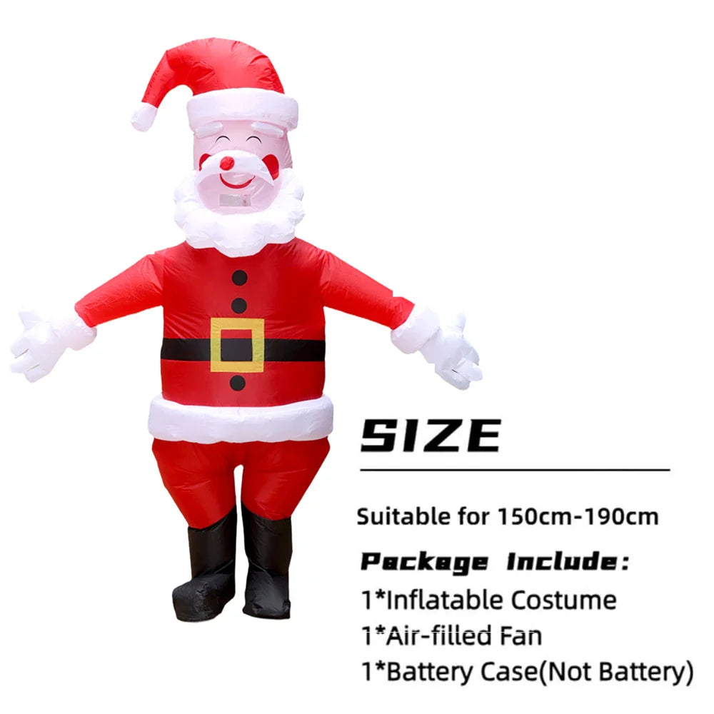 Anime Snowman inflatable Cosplay Costumes Adult Snow Treasure Suit Masquerade Party Halloween Blowing Dress Up Cosplay Party