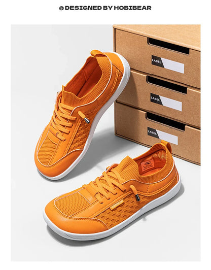 Men Barefoot Shoes Women Slip On Wide Toe Walking Sneaker | Zero Drop Sole | Lightweight Breathable Minimalist Shoes
