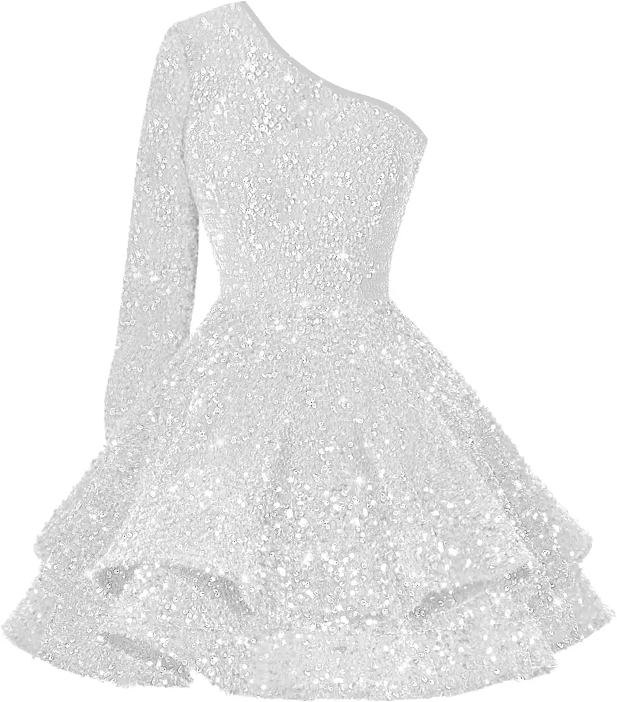 Sequin Short Homecoming Dress for Teens Sparkly Prom Dress Sweet 14 16 Birthday Photo Shoot Gowns Mini Dress Graduation Dress