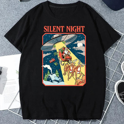 Let's Sacrifice Toby Horror Satanist Graphic Tops Unique Creative Cartoon Streetwear Unisex Scary Short-sleev Tee Ropa Hombre