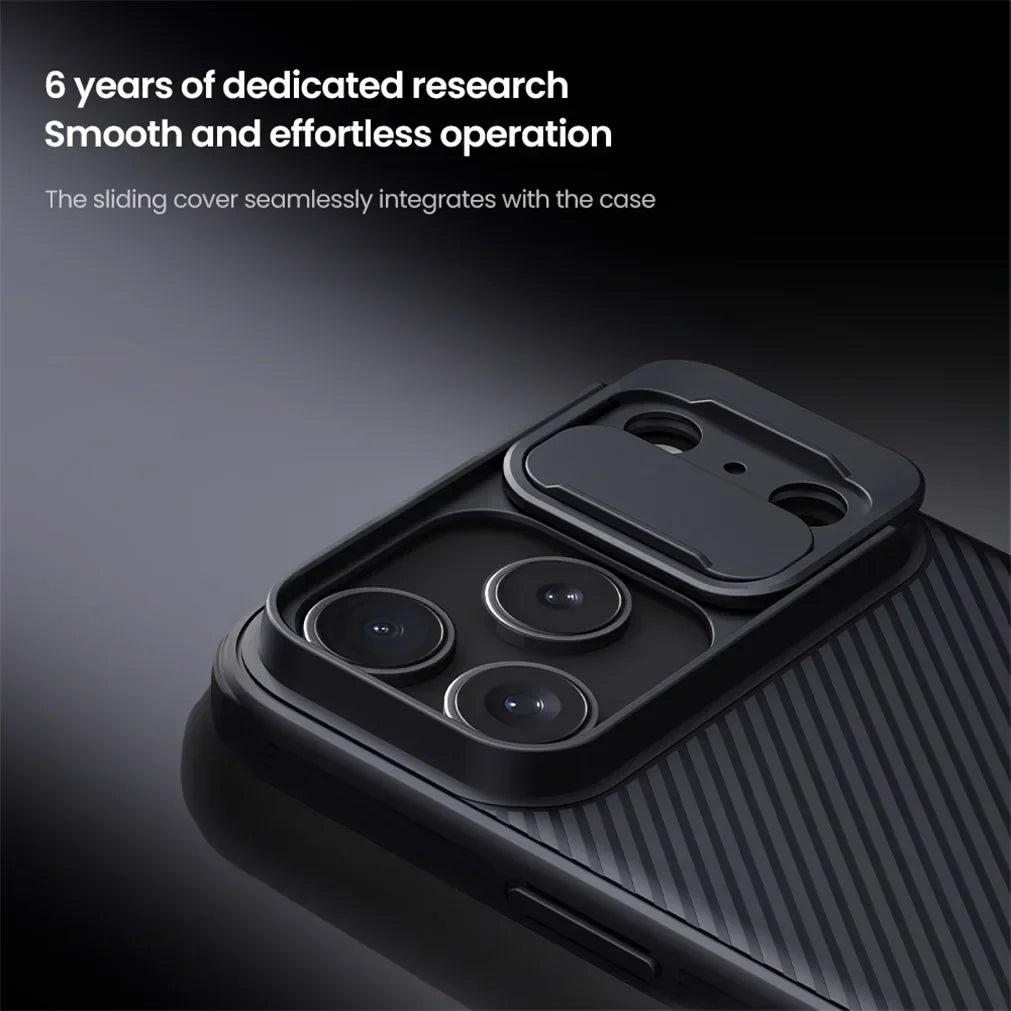 For iPhone 17Pro 17 Pro Max Matte MagSafe Case CamShield Pro Magnetic Charging Slider Camera Cover For iPhone17 / 17 Air