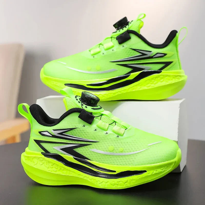 Children's Basketball Shoes Kids Sneakers Non-slip Boys Girls Basketball Boots Outdoor Ultralight Running Trainers Mesh Sneakers