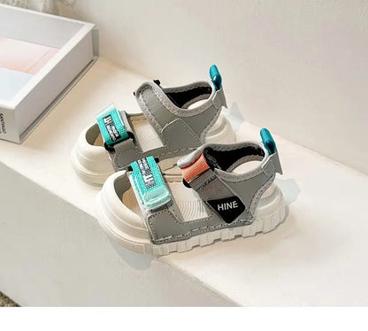 Kids Fashion Sport Sandals Girls Boys New Summer Casual Outdoor Non Slip Sole Sandals Lightweight Comfortable Design Beach Shoes