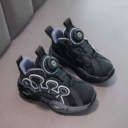 Children Fashion Sneaker Boys Casual Shoes Leather Flat Student Walking Shoes Outdoor Girl Basketball Sports Footwear Zapatillas
