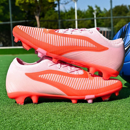 New Men's Football Boots Cleats Non-Slip Sneakers Training Soccer Shoes Top Quality FG Wholesale Drop Shipping Unisex Adult