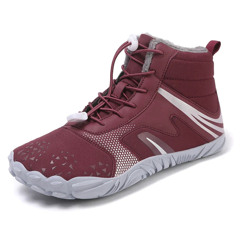 Brand New Winter Boots for Men Women Snow BareFoot Outdoor Non-slip Warm Fur Casual Sneakers Plus Size Ankle Boots Hiking Shoes