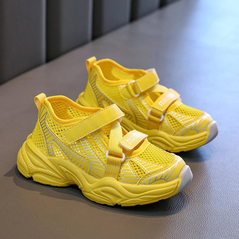 2025 Fashion Children's Sandals for Girls and Boys Soft Soles Anti slip Mesh Breathable Kids Sports Running Shoes