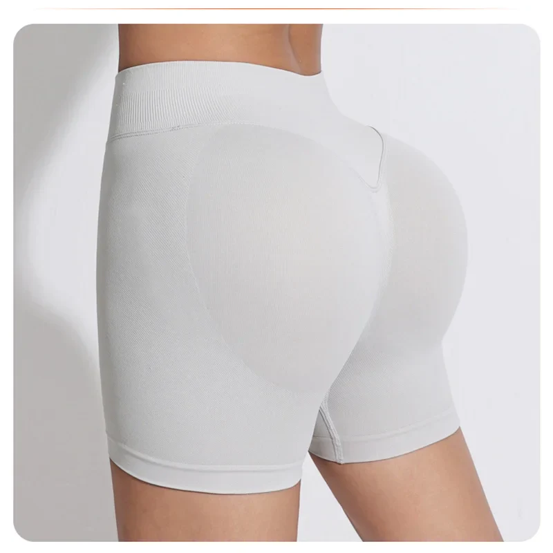 Peach Hip Lifting Suit Back Cross Sports Bra Shockproof Bra Quick Drying Shorts Set Gym Fitness Running Yoga Suit