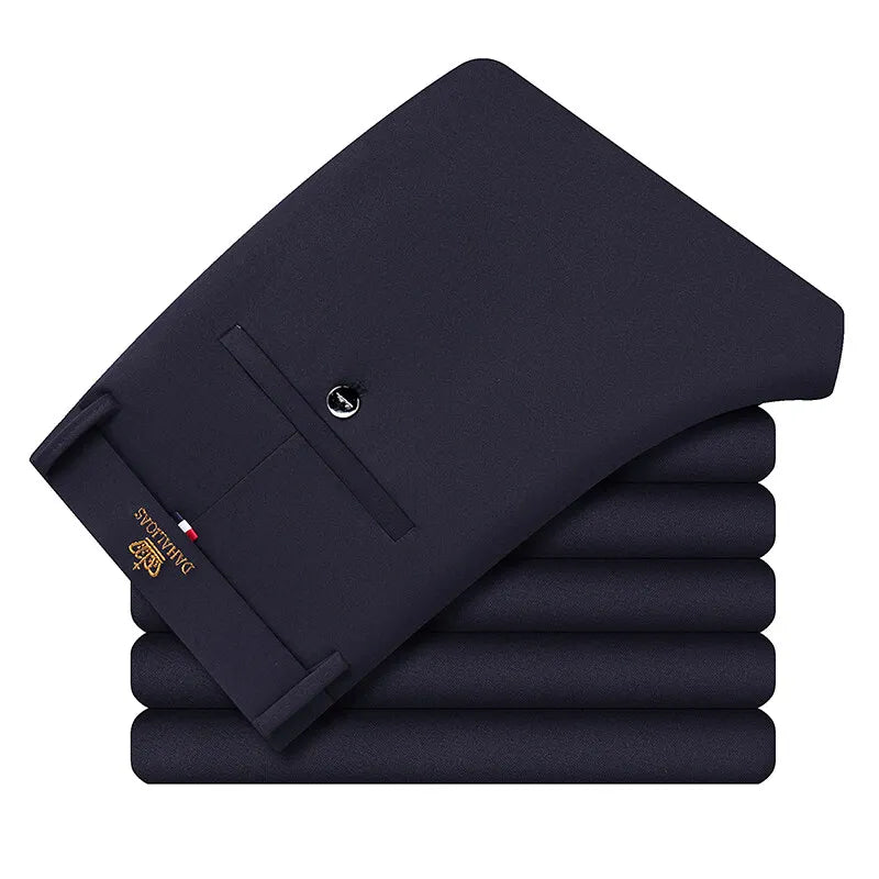 Sping Summer Men's Vent Stretch Pants Quick Dry Lightweight Casual Pants 4 Way Stretch Straight-Fit Utility Work Pants
