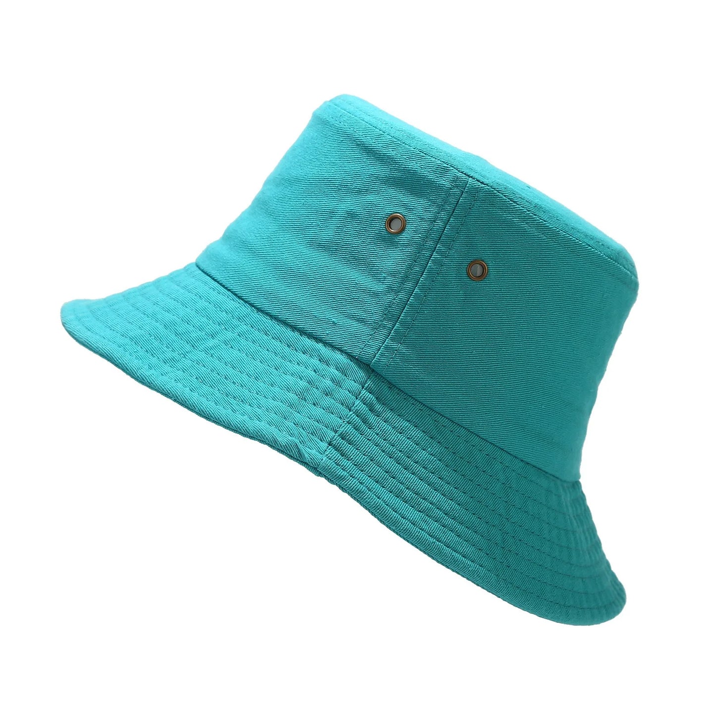 Fluorescent Green Bucket Hat Four Seasons Candy Color Personalized Street Dance Fashion Style Women's and Men's Fisherman Hat