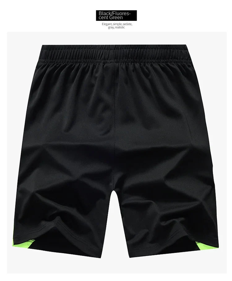 Hot Men's Casual Fashion Knitted Ice Silk Sports Shorts Loose Size Fashion Trendy Air Conditioned Pants