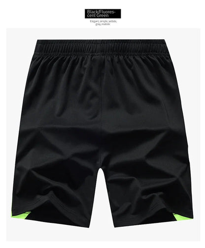 Hot Men's Casual Fashion Knitted Ice Silk Sports Shorts Loose Size Fashion Trendy Air Conditioned Pants