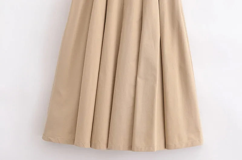 Woman Dresses Belt Pleated Midi Dress Women Sleeveless Summer Dress Woman Knitted Party Dresses for Women Sundress