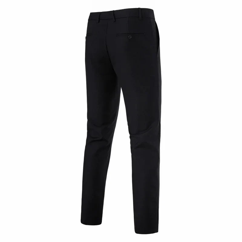 Mens Suit Pants Slim Fit Dress Pants Flat Front Wrinkle Free Business Dress Pants Classic Business Casual Pants Party