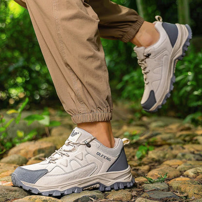 Tênis de Aventura PLUS SIZE Masculino Feminino Aderência Durável Antiderrapante Cadarço Conforto Ideal para Botas de Caminhada ao Ar Livre Calçados Masculinos