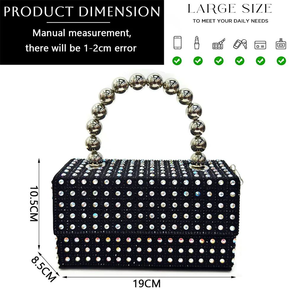 Nigerian Heel Party for Women Yellow Shoes and Bag Set Rhinestone Handbag Italian Design Wedding