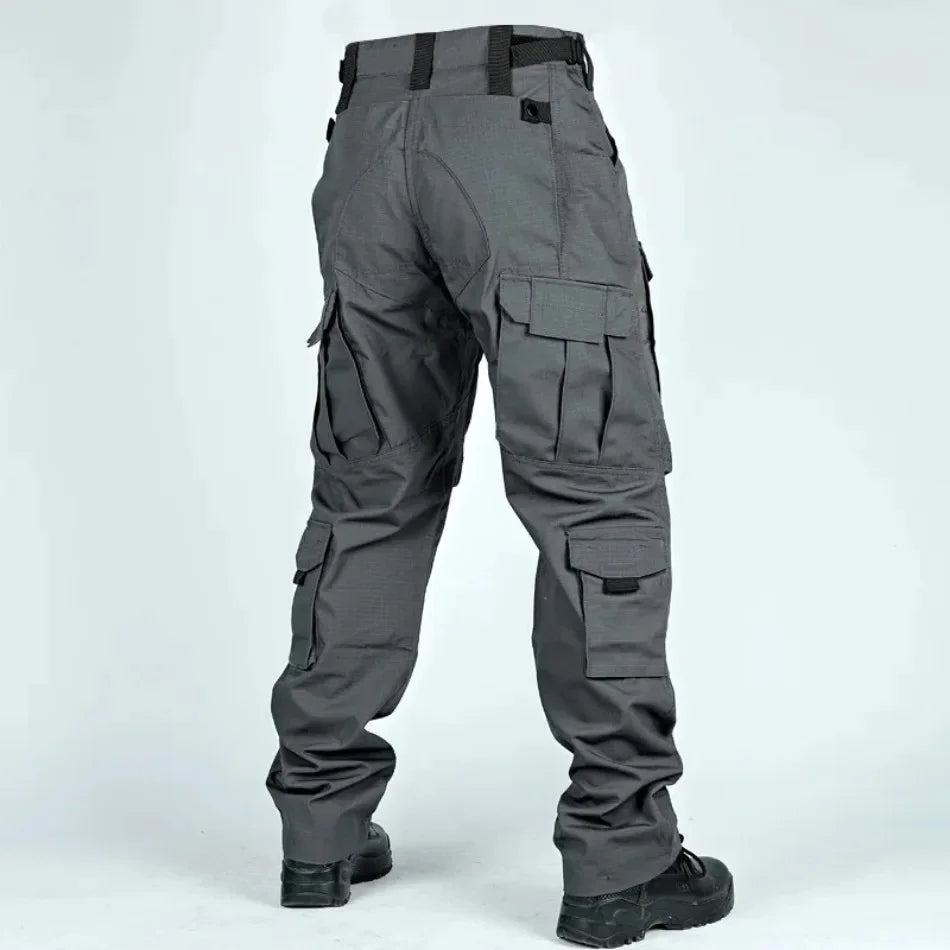 Tactical Pants Men Multi-Pocket Cargo Pants Casual Trousers Wear-Resistant Quick Dry Workwear Hiking Trainning Pant Loose
