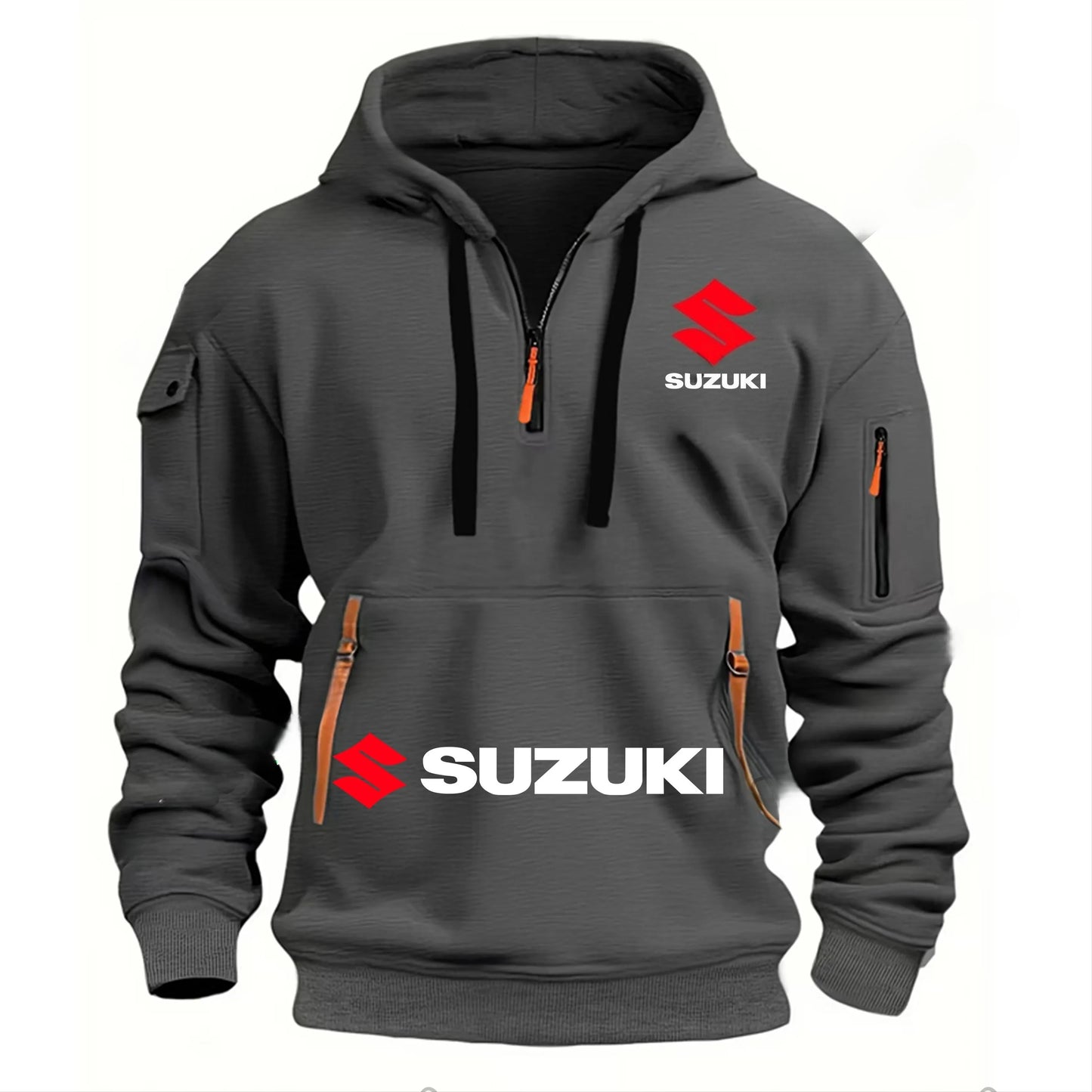 Men's Hoodie Outdoor Motorcycle Riding Suit: Soft, Comfortable, Breathable, Stylish Autumn/Winter Style