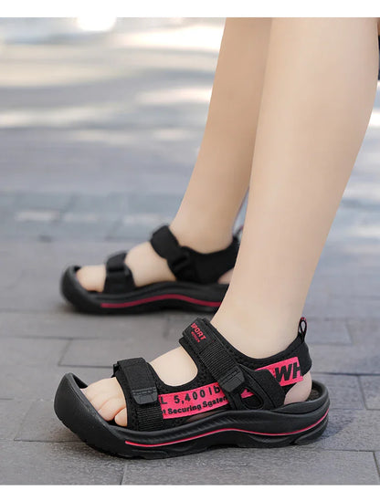 Fashion Kids Sandals Shoes Boy Water Sneaker Summer Outdoor Sports Non-slip Soft Beach Sandals for Boy Casual Shoes