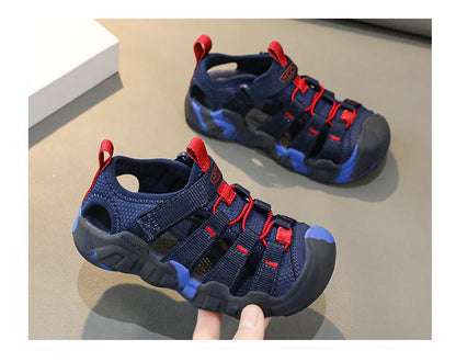 Children Sandals Boy Girls Barefoot Shoes Summer Luxury Design Kids Casual Sneaker Outdoor Beach Sports Sandals for Boy Girls