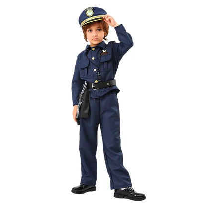 Complete Your Child's Police Costume with Walkie-talkie, Whistle & Handcuffs Accessories!