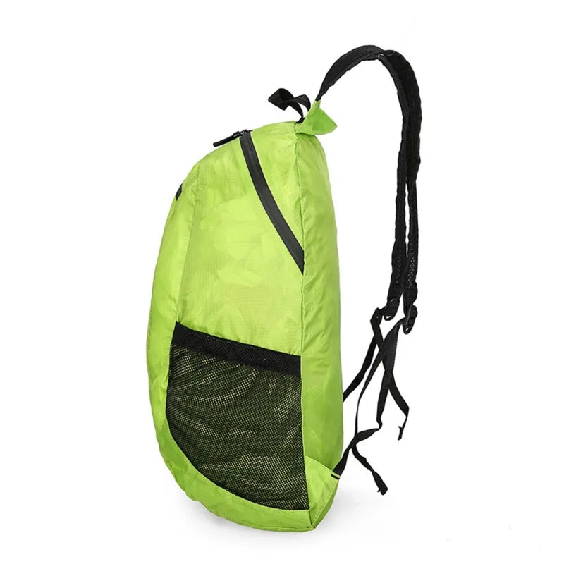 Portable Foldable Backpack,Men Women Ultralight Folding Bag,Outdoor Climbing Cycling Hiking  Knapsack Travel Daypack