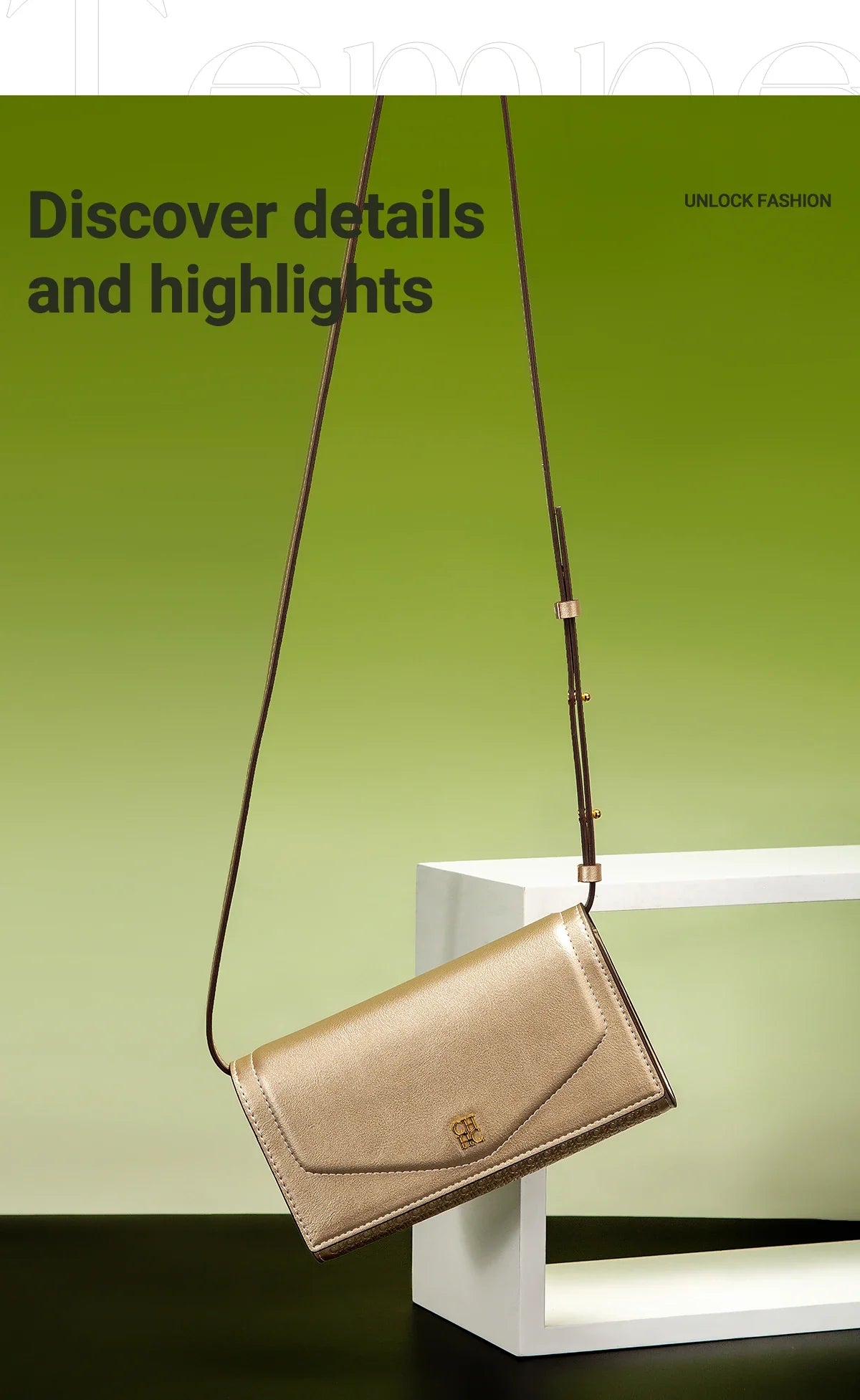 Women's Crossbody Bag Spring New Flip Small Square Bag Simple Women's Business Wallet Strap Detachable