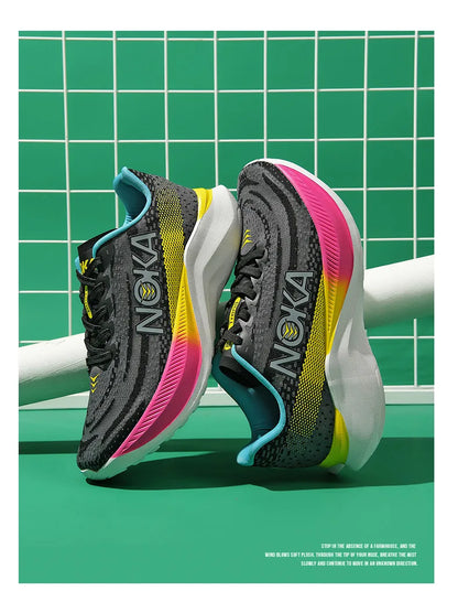 Men Women High Quality Light Running Shoes Cushion Training Shoes Lightweight Wear-Resistant Sneakers