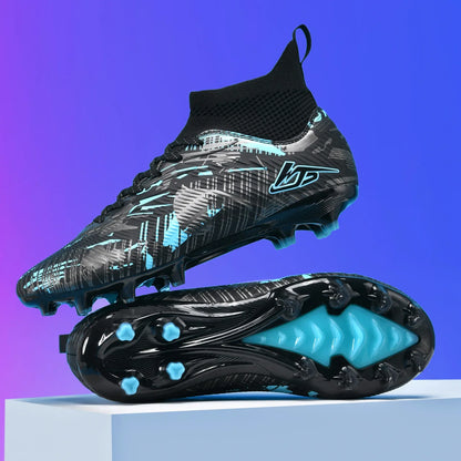 Men Soccer Shoes TF/FG Sneaker Boy Comfortable Society Original Resistant Top Quality Football Shoes Long Spikes Football Boots