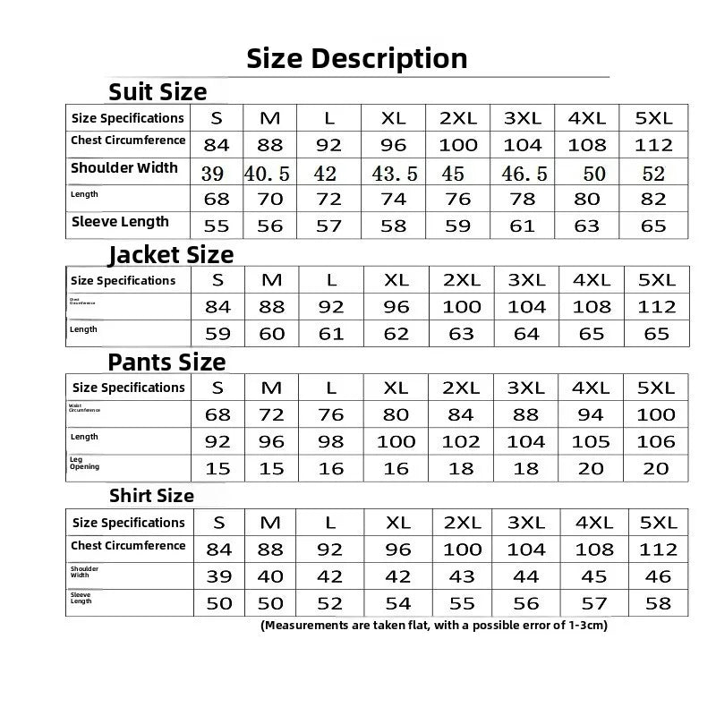 Men's Wedding Suit Three-Piece Set Brother's Match Groomsmen Formal Wear Business Casual Polyester Fiber Flat Collar Slit