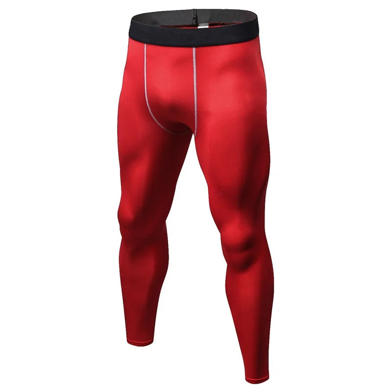 Men's Tight Training Pants PRO Sports Fitness Running Pants Quick Dry Trousers Running Basketball Sports Workout Leggings
