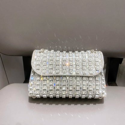 Rhinestones Evening clutch Bag Purses and handbag luxury Designer shoulder bag Shiny Crystal Clutch purse Woman's bag