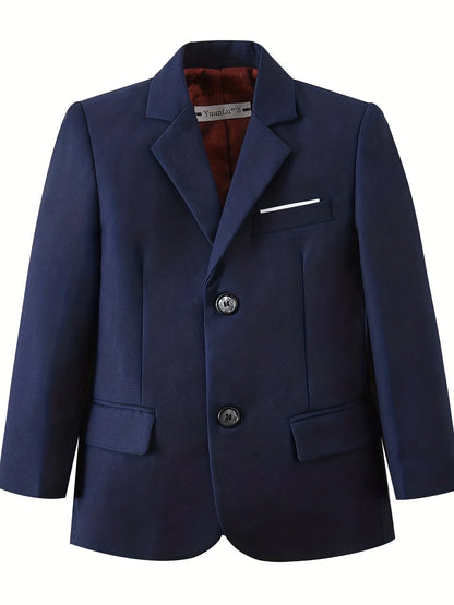 Boys' Suit Jacket Formal  Single Breasted School uniforms