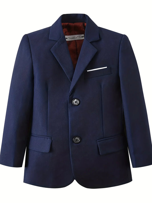 Boys' Suit Jacket Formal  Single Breasted School uniforms