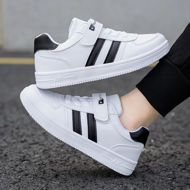 Boy Kids Sneakers White Shoes for Girls Sport Tenis Casual Children School Walking Running Shoes Non Slip Size 28-39