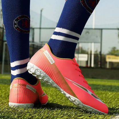 Men's Soccer Shoes Professional Society Football Boot Sports Turf Training Soccer Shoes Outdoor Grass Football Shoes for Men