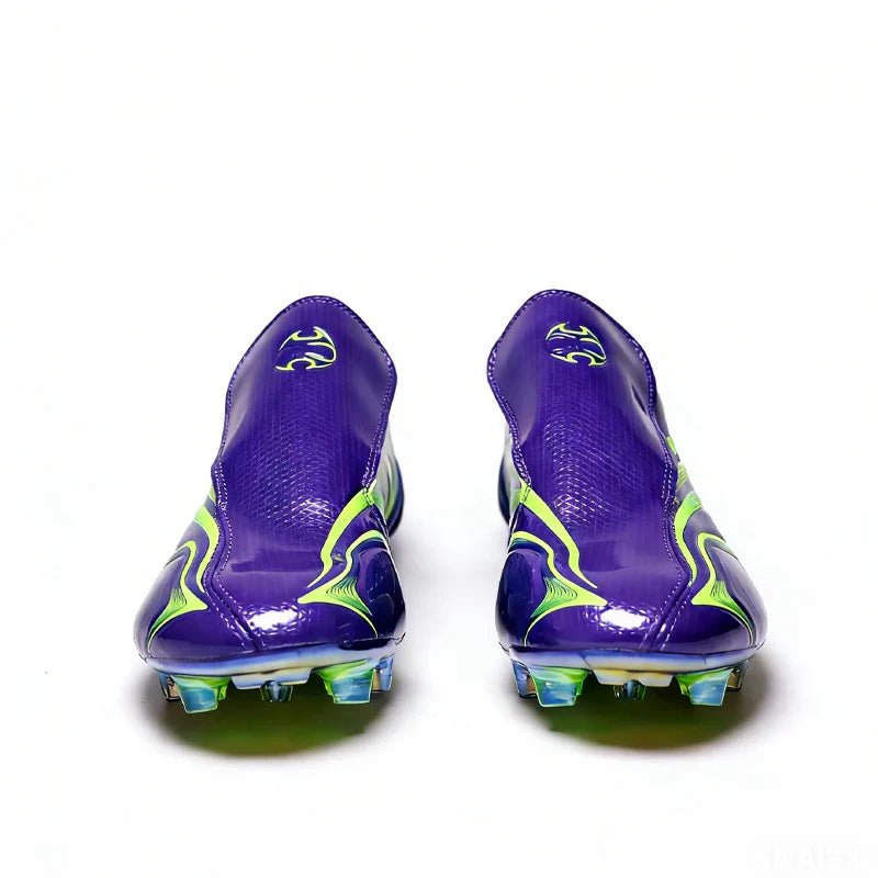 F50+ Professional Mens Soccer Shoes Training Non-Slip Turf Soccer Cleats Boys TF/FG Football Sneakers Man Chuteira Campo 39-45