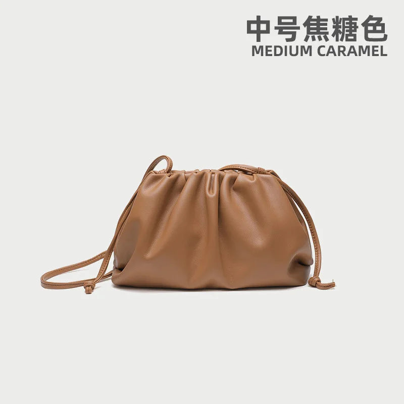 Soft Pu Leather Women Shoulder Bag High Quality Small Cloud Crossbody Bags for Women Fashion Female New Handbags Messenger Bags