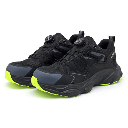 Steel Toe Safety Shoes Men, Anti-Puncture Anti-Smash Non Slip Industrial Work Boots, Lightweight CE New Work Safety Shoes