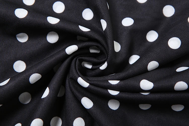 Polka Dots Print T-Shirts Women Summer Trend Skew Collar Off Shoulder Backless Street Fashion Trend Ruched Crop Tops