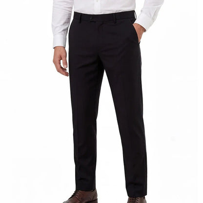 Mens Dress Pants Slim Fit Slacks for Men Business Casual Formal Pants Wedding Plain Men's Wrinkle-Resistant Dress Pant Party