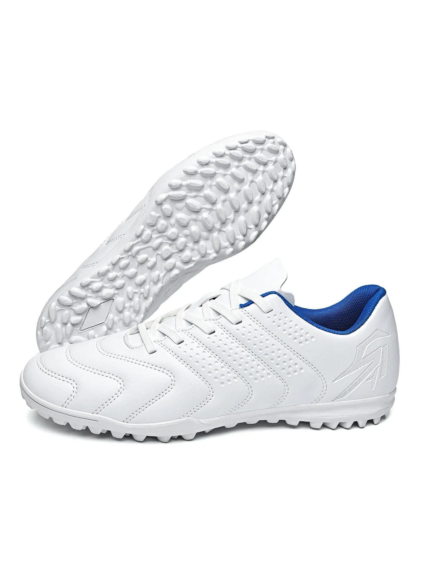 Wear Resistant TF Turf Soccer Boots PU Elastic Fabric Upper Rubber Stable Grip Sole Youth Boys Girls Football Shoes