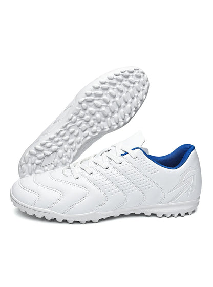 Wear Resistant TF Turf Soccer Boots PU Elastic Fabric Upper Rubber Stable Grip Sole Youth Boys Girls Football Shoes