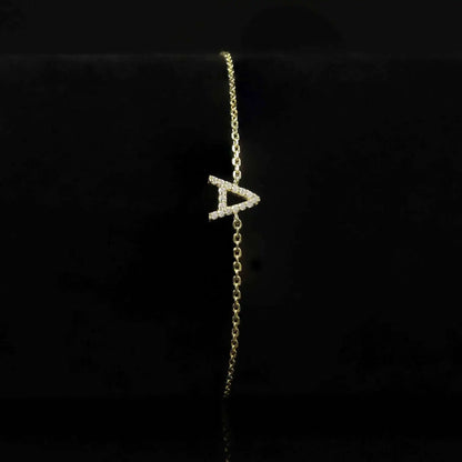 2.5mm Moissanite Bracelets For Women S925 Silver 18K Gold Plated Emerald/Pear Cut Lab Diamond HandChain Party Fine Jewelry