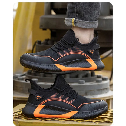 Labor Protection Shoes for Men and Women  Anti Smashing  Anti Piercing  Breathable and Lightweight