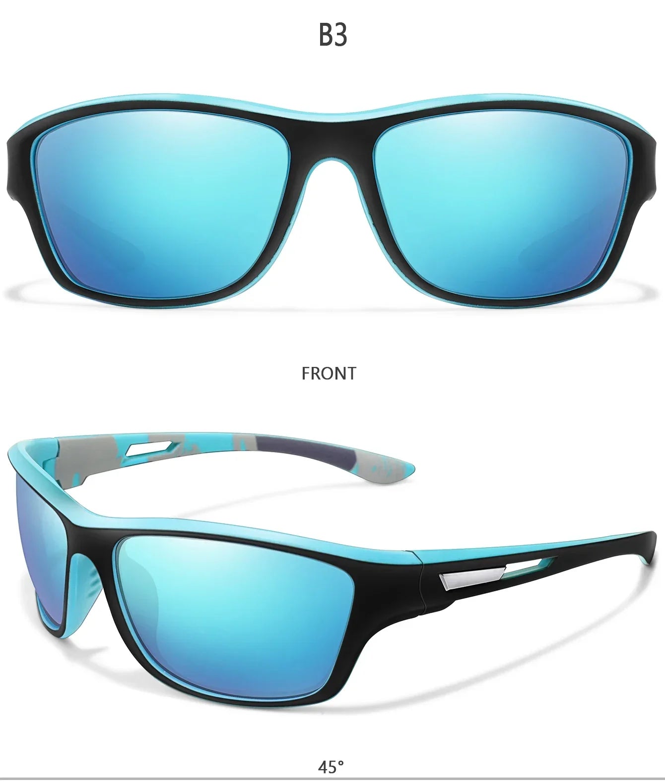 Polarized Fishing Sunglasses Female Male Outdoor Sports Driving Hiking Goggles Road Cycling Anti-glare UV400 Eyewear