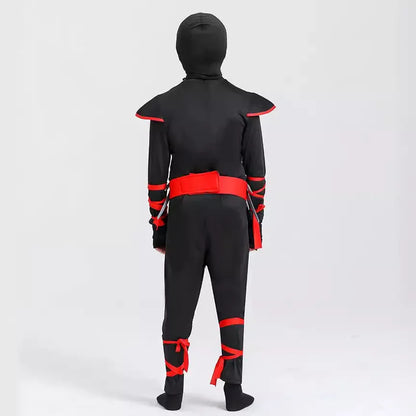 Disfraz de Ninja para Halloween, Disfraz de Samurai Japonés, Mono de Ninja con Accesorios de Espuma