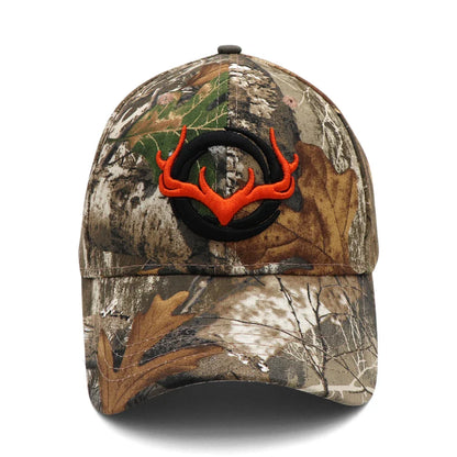 Baseball Cap Fishing Caps Men Outdoor Hunting Camouflage Jungle Hat 3D Deer Embroidery