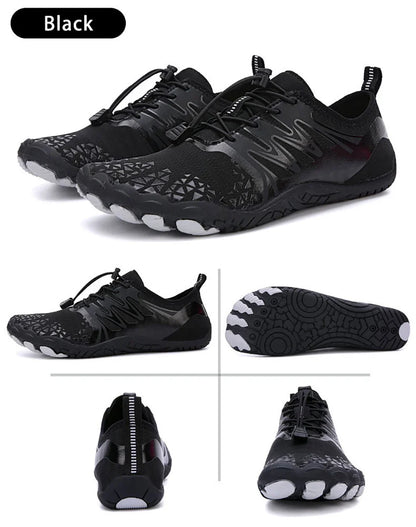 Men Women Barefoot Outdoor Aqua Shoes Couple Quick-drying Wading Beach Swimming Fitness Cycling Sports Water Sneakers