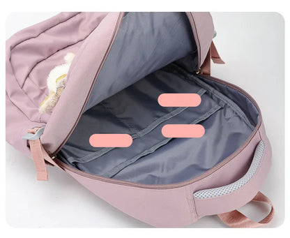 Backpack School Bag Girl Back Pack For Children Kid Child Teenager Female Class Schoolbag Primary Women Bagpack Teen Bookbag Kit